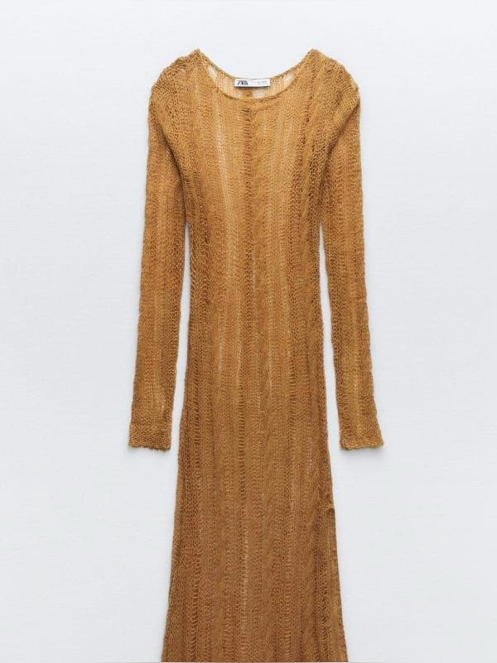 ❤️ ZARA Sheer Knit Maxi DRESS